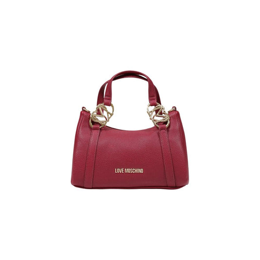 Purple Polyethylene Handbag