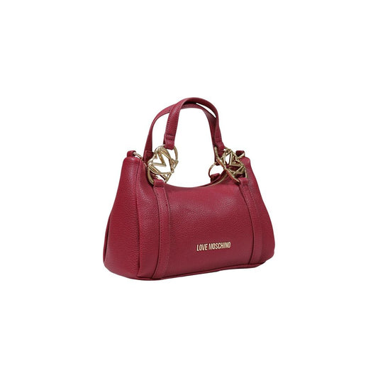 Purple Polyethylene Handbag