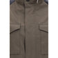 Bicolor Cotton Shell Jacket