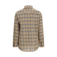 Beige Cotton Pattern Shirt
