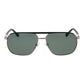 Gray Metal Sunglasses