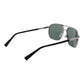 Gray Metal Sunglasses