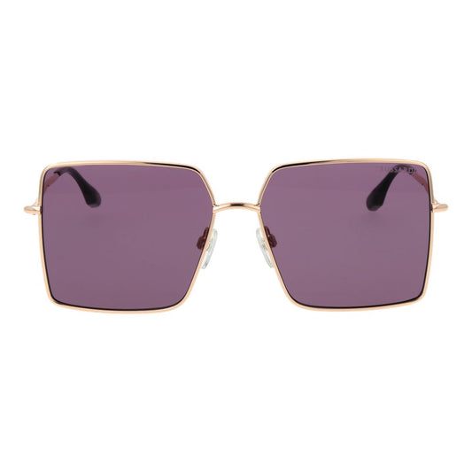 Gold Stainless Steel Sunglasses