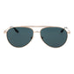 Gold Stainless Steel Sunglasses