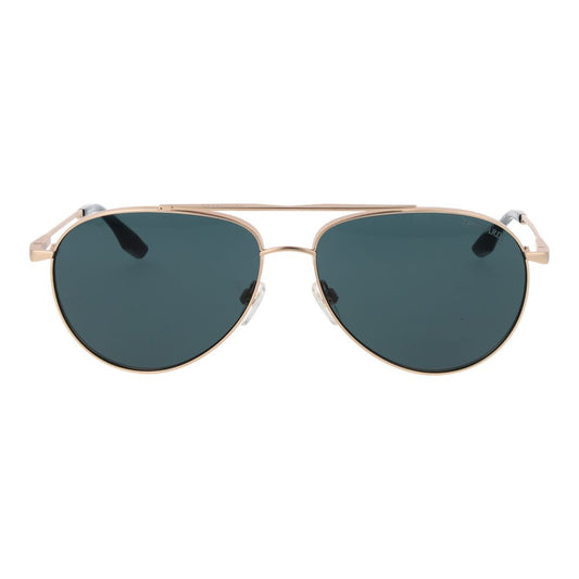 Gold Stainless Steel Sunglasses