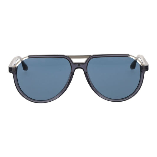 Gray Acetate & Stainless Steel Sunglasses