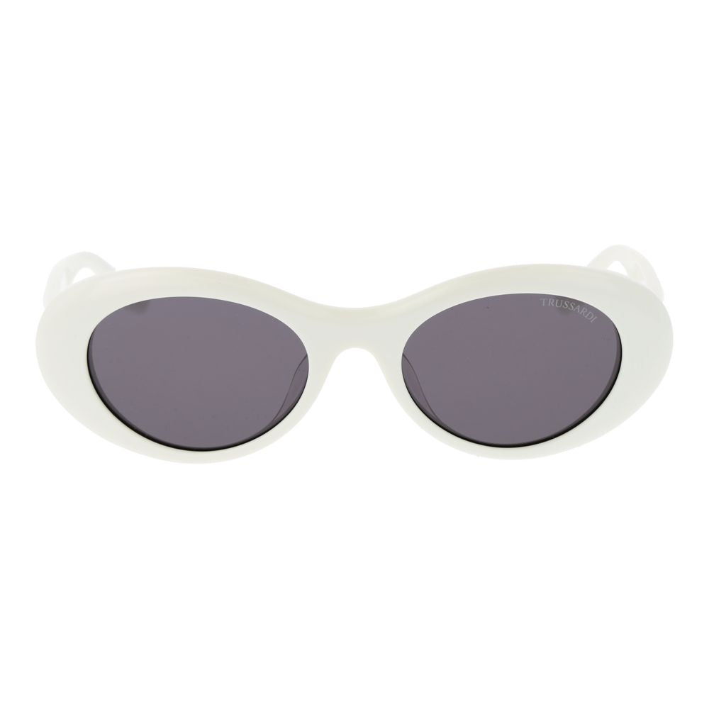 White Acetate Sunglasses