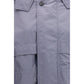 Gray Polyamide Full-Length Jacket