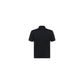 Gray Cotton Polo Shirt