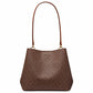 Brown Canvas Shoulder Bag