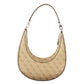 Beige Polyurethane Women's Bag