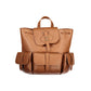 Brown Leather Backpack