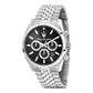 Gray Stainless Steel Dress Watch