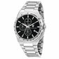 Gray Stainless Steel Dress Watch