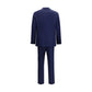 Blue Wool Oves Aries Two-Piece Suit