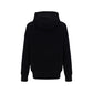 Black Polyester Hoodie
