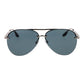 Gray Metal Sunglasses