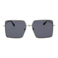 Silver Stainless Steel Sunglasses