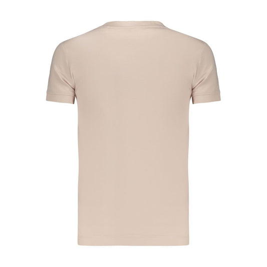 Pink Cotton Womens T-Shirt