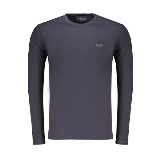 Blue Cotton Men's T-Shirt