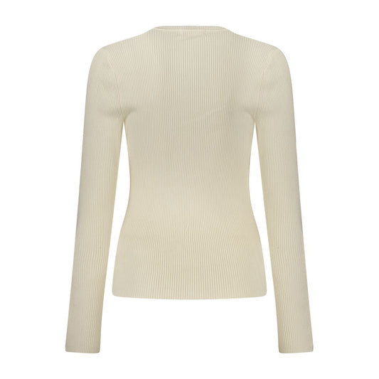 Bianco Viscose Women Sweater