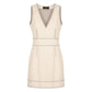 Beige Lamb Women Dress