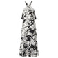 Black Polyester Women Dress