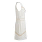 White Polyester Women Dress