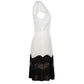 White Polyester Women Dress