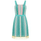 Green Cotton Women Dress