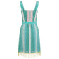 Green Cotton Women Dress