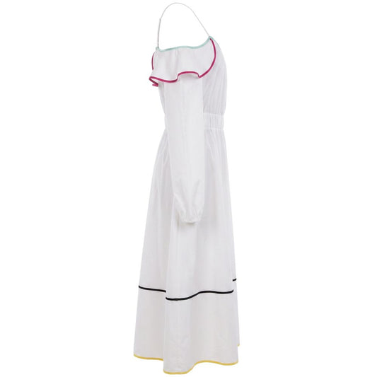 White Cotton Women Dress
