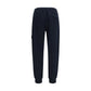 Blue Cotton Joggers (Workout Pants)