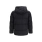 Black Goose Down Full-Length Jacket