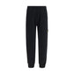Black Cotton Joggers (Workout Pants)