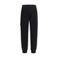 Black Cotton Joggers (Workout Pants)