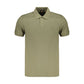 Green Cotton Men's Polo Shirt
