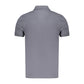 Blue Cotton Men's Polo Shirt