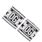 Men Set White Black Wool Logo #DGMILLENNIALS Wristband