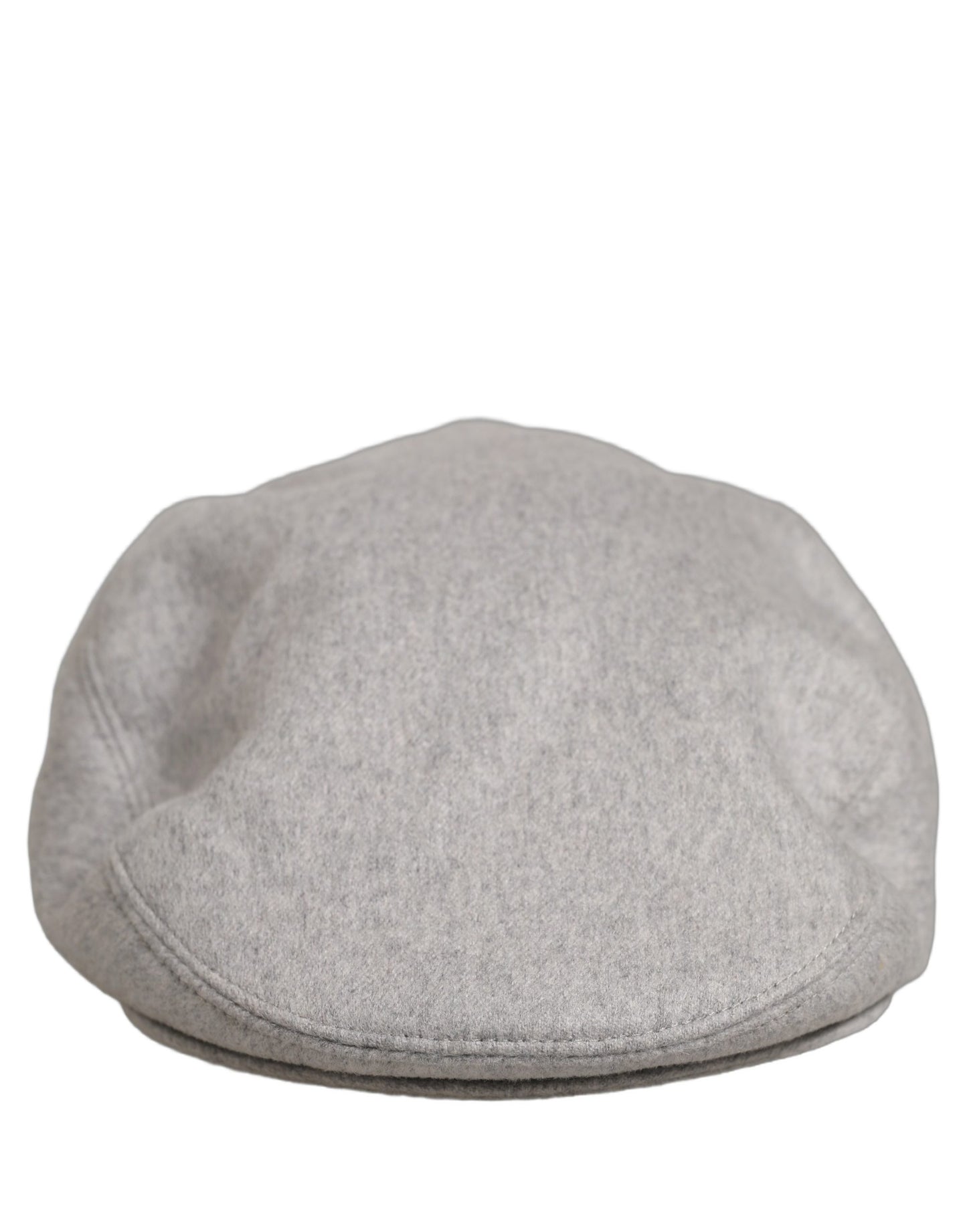 Men Light Grey Cashmere Newsboy Cabbie Cap Hat