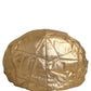 Men Gold Wide Quilted Newsboy Capello Hat