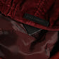 Men Dark Red Cotton Newsboy Capello Cabbie Hat
