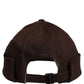 Men Brown Cotton Docker Capello Brimless Hat