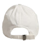 Men White Cotton Baseball Capello 6 Panels Hat