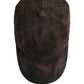 Men Brown Cotton Distressed Baseball Cap Hat