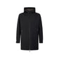 Black Polyester Coat