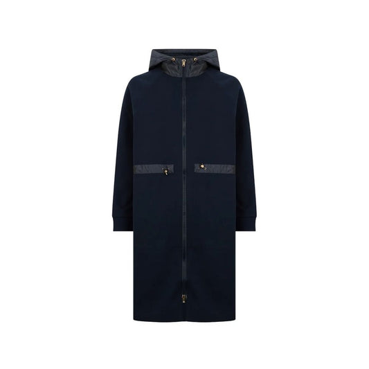 Blue Cotton Coat