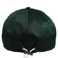 Men Deep Green Cotton Baseball Cap 6 Panels Hat