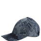 Men Blue All Over Logo Cotton Baseball Cap Hat