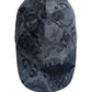 Men Blue All Over Logo Cotton Baseball Cap Hat